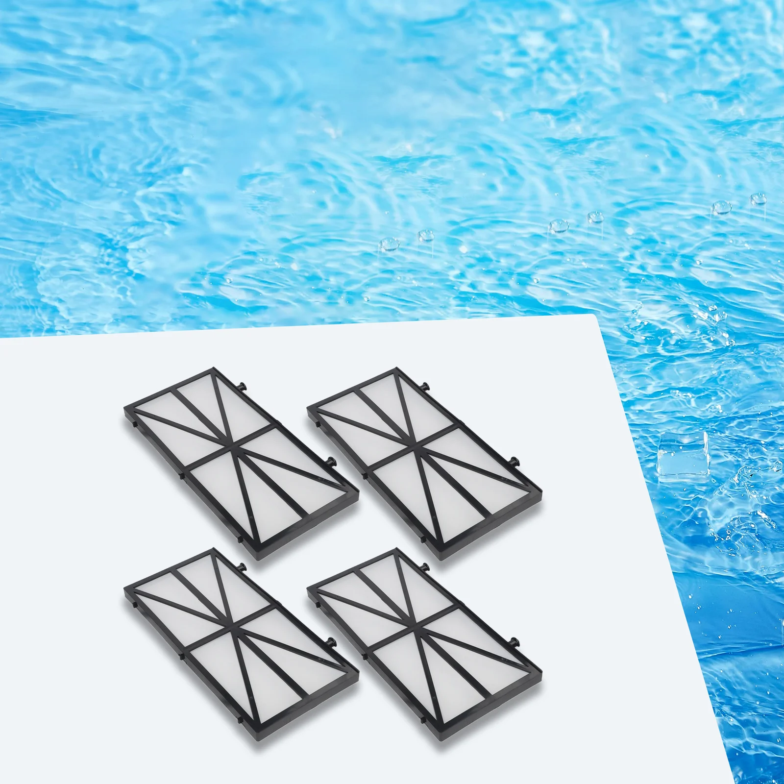 Efficient Filtration Replacement Pool Filters Pool Maintenance Includes 4 Filters Long-lasting Performance For Dolphin Cleaners