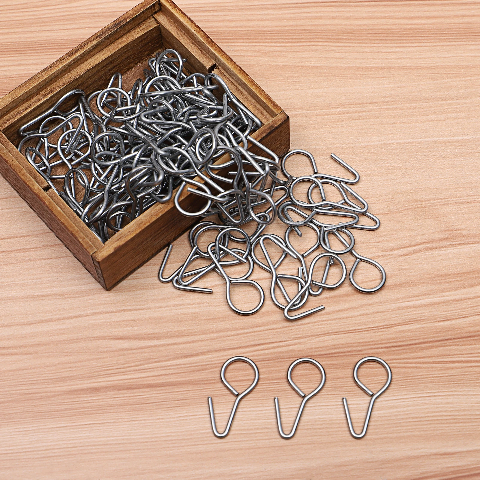 

100Pcs Car Seat Cushion Hooks Heavy Duty Metal Fasteners for Secure Seat Mat Installation Vehicle Interior Upgrade