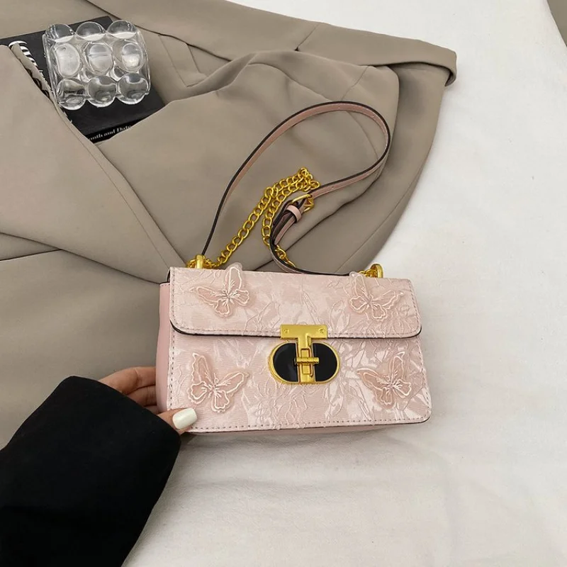 

Шикарная женская кожаная сумка через плечо, сумка-мессенджер, популярная классическая элегантная известная дизайнерская роскошная марка