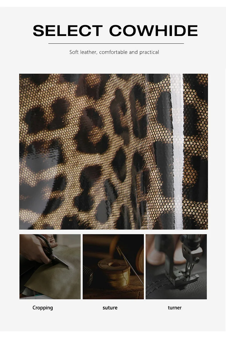 Aidrani Echtleder-Handtasche 2026 Damen-Mode-Tasche Premium Leopardenmuster Luxusmarke Top-Rindsleder-Tasche – Detail 8