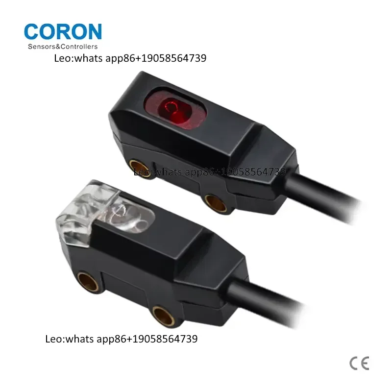 GW1-T10B Ultra-small Photoelectric Optical Through-Beam Sensor Optical Switch NPN NC Output 0-1m Sensing Distance