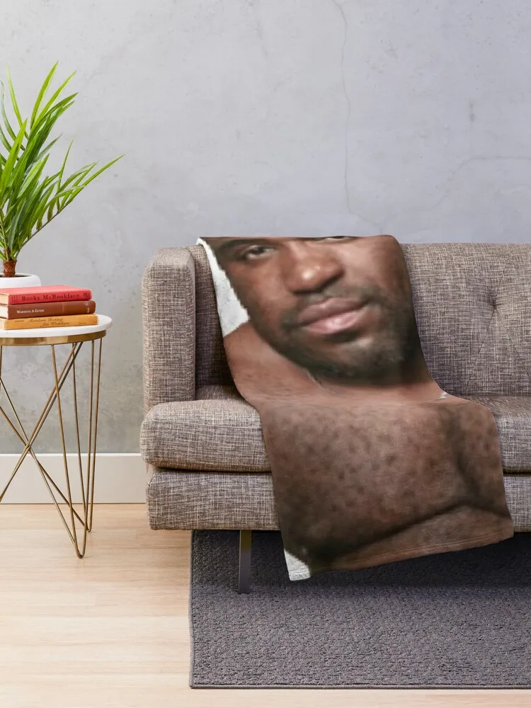 Black guy meme Throw Blanket Sofa Quilt Tourist funny gift Summer Beddings Blankets