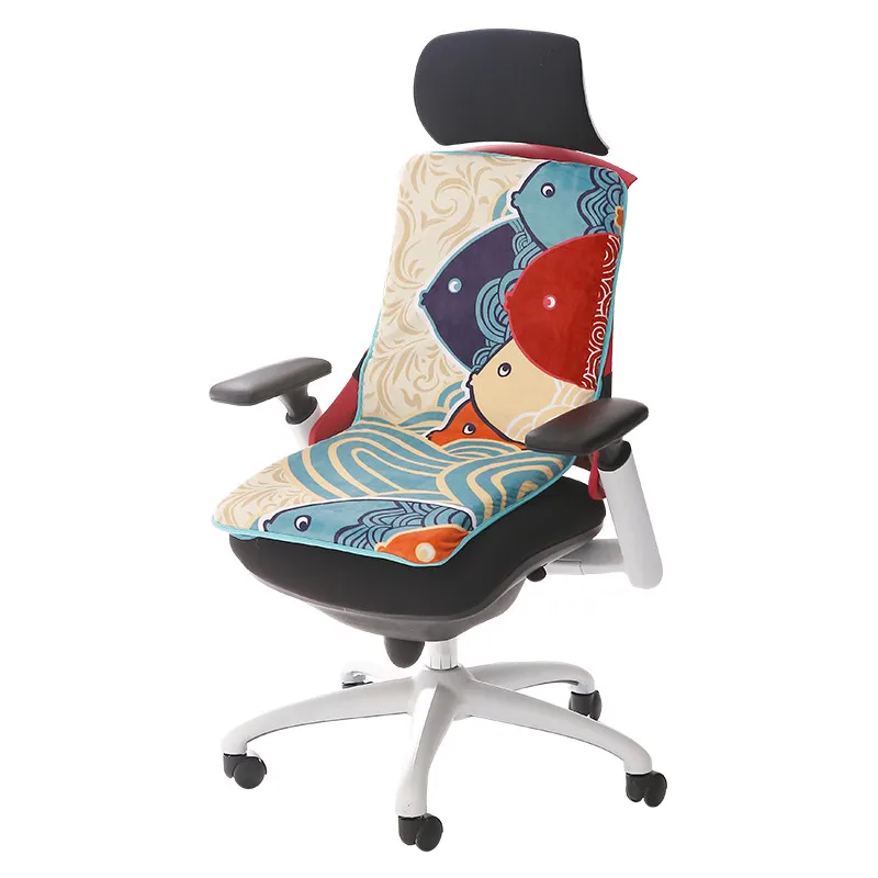 

Electric heating chair cushion electric heating cushion office backrest waist heating cushion electric heating pad