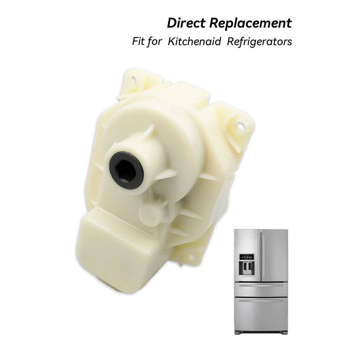 W10822606 Motor Replace for 7MF2976 106454 106460 MCD2358 MFT2574 Fridge Ice Crusher Motor