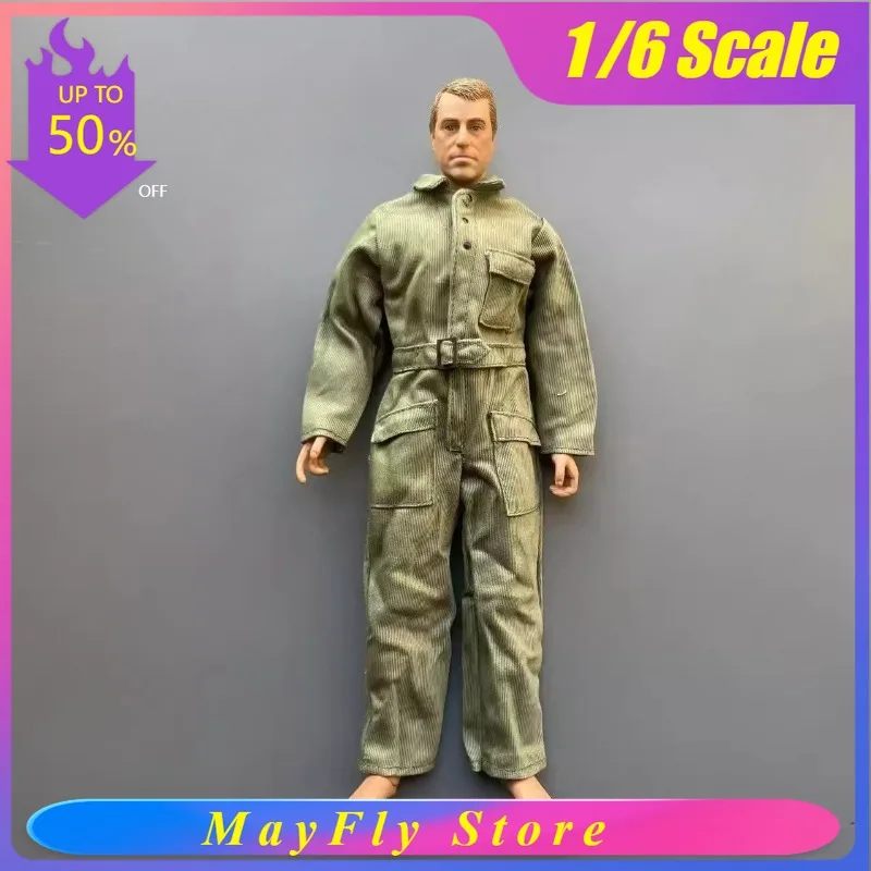 

Zqn 1/6 US Military Jumpsuit | Action Figures Clothes Model DIY Accessory for 27cm Toys Body Doll