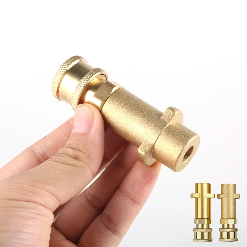 Brass Connector Quickly Release Adapter for Pressure Cleaning Adapter Attachment Dropship