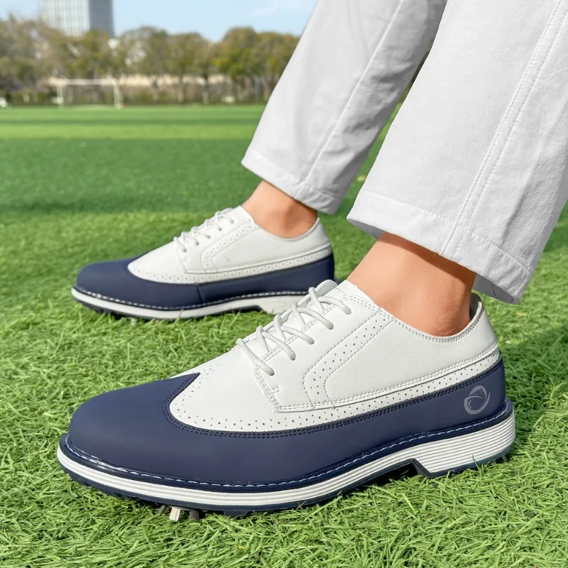 

2026 New Arrival Golf Training Shoe For Man Lace Up Competition Sport Sneakers Anti-Slippery Outdoor Sports Mena Shoes