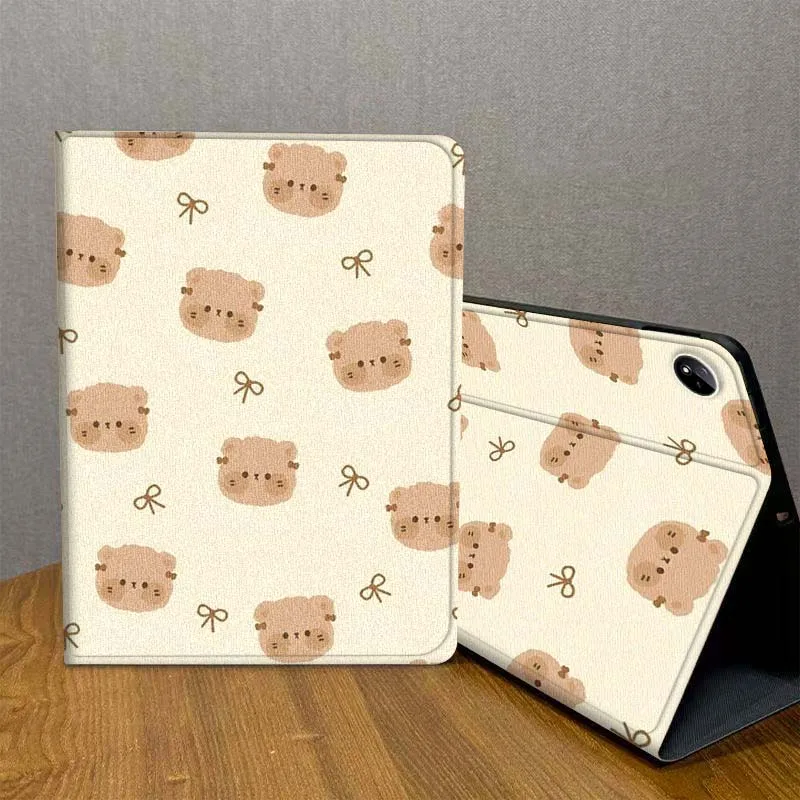 

Cute Teddy Bear Pattern For Vivo IQOO Pad2 Pad3 Pad5 Air SE Pro 12.1 12.3 13 11.5 11 inch Tablet Case