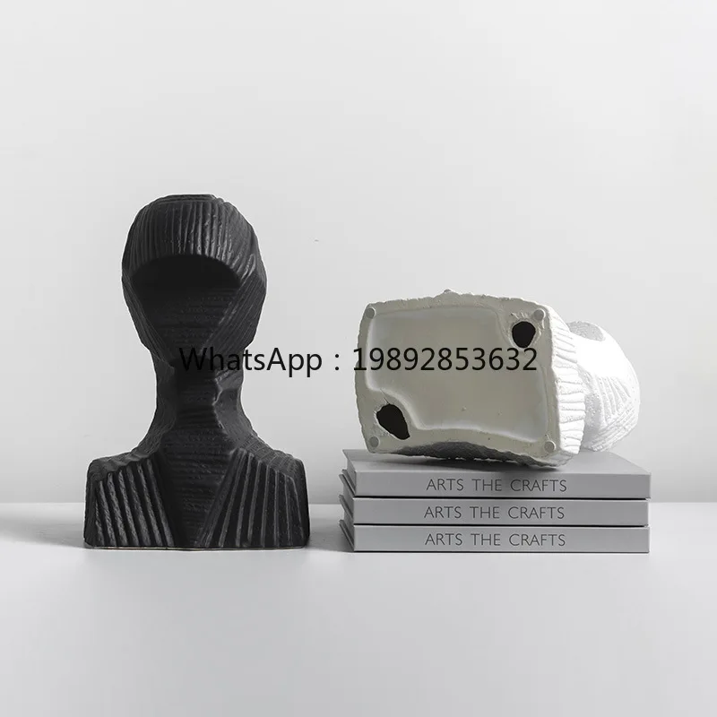 YFY سلسلة شخصيات مجردة فتاة تمثال ضوء فاخر إبداعي المنزل فندق نموذج غرفة المعيشة #4