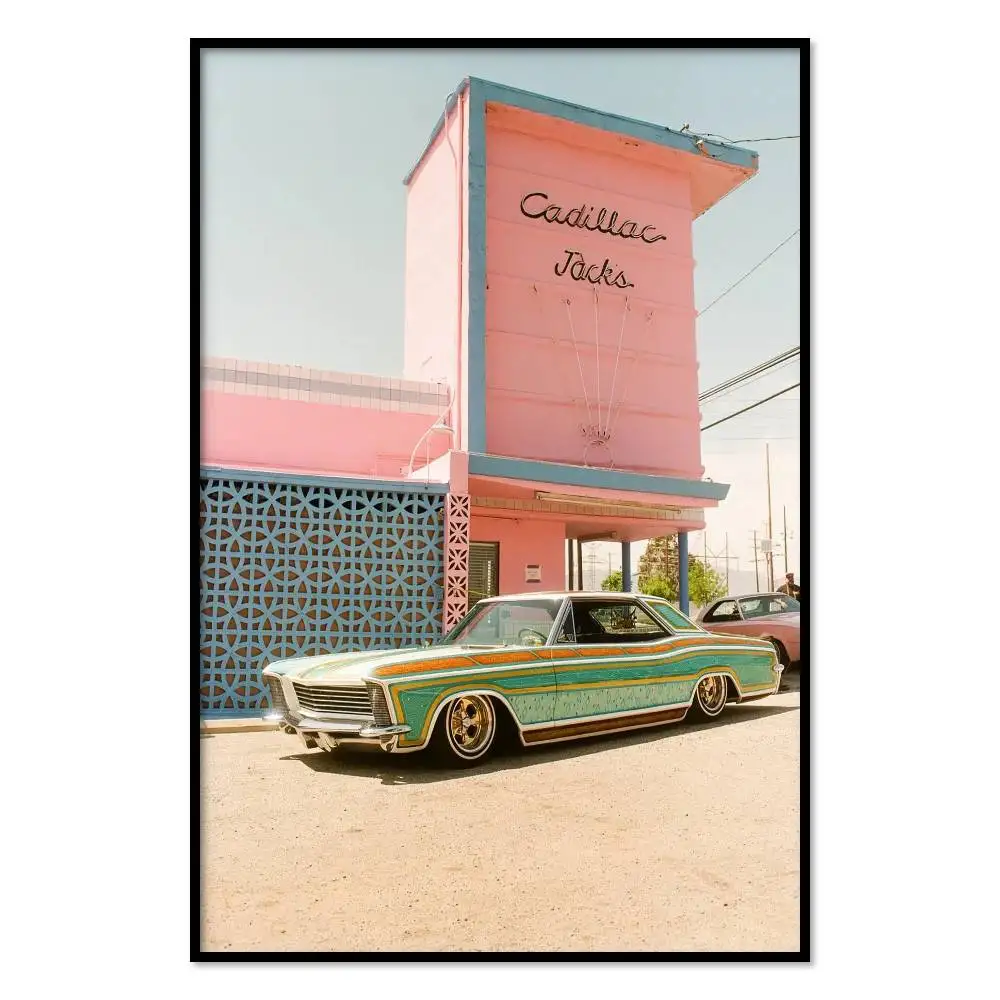 Cadillac Jacks Poster Paper Print Home Living Room Bedroom Entrance Bar Cafe Art Painting Decoration