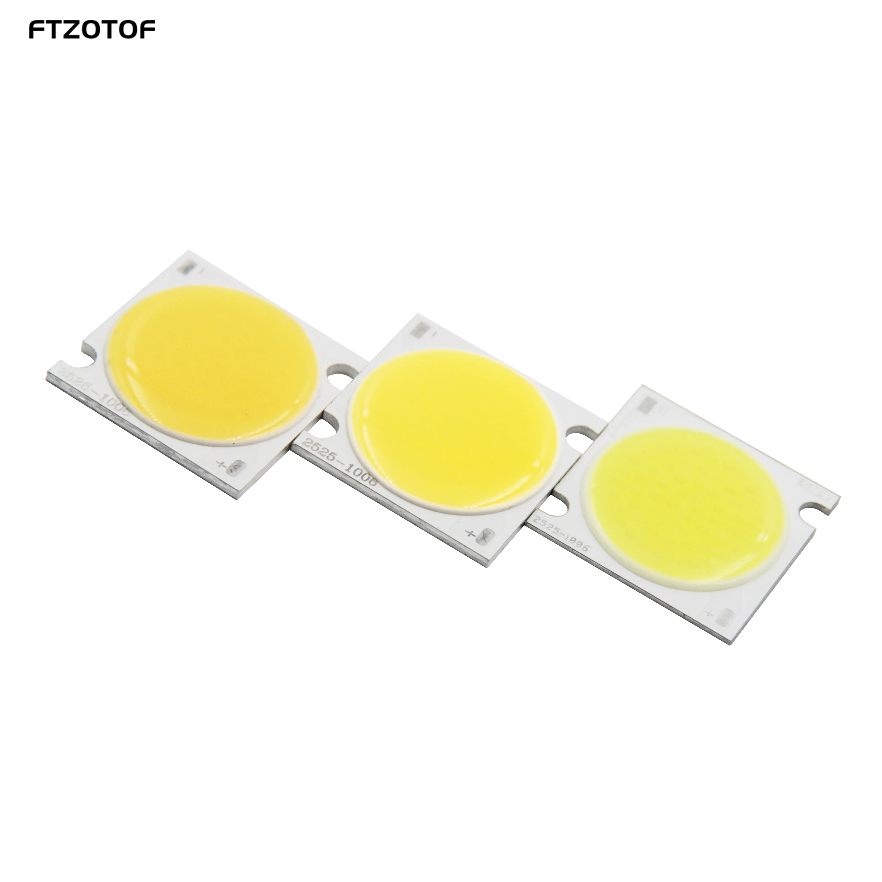 

FTZOTOF COB LED Light Source Dc 30v 20w 30w 25x25mm Bright Bulbs Diode Chip Cool Warm Natural for Downlight Track Light Diy Lamp