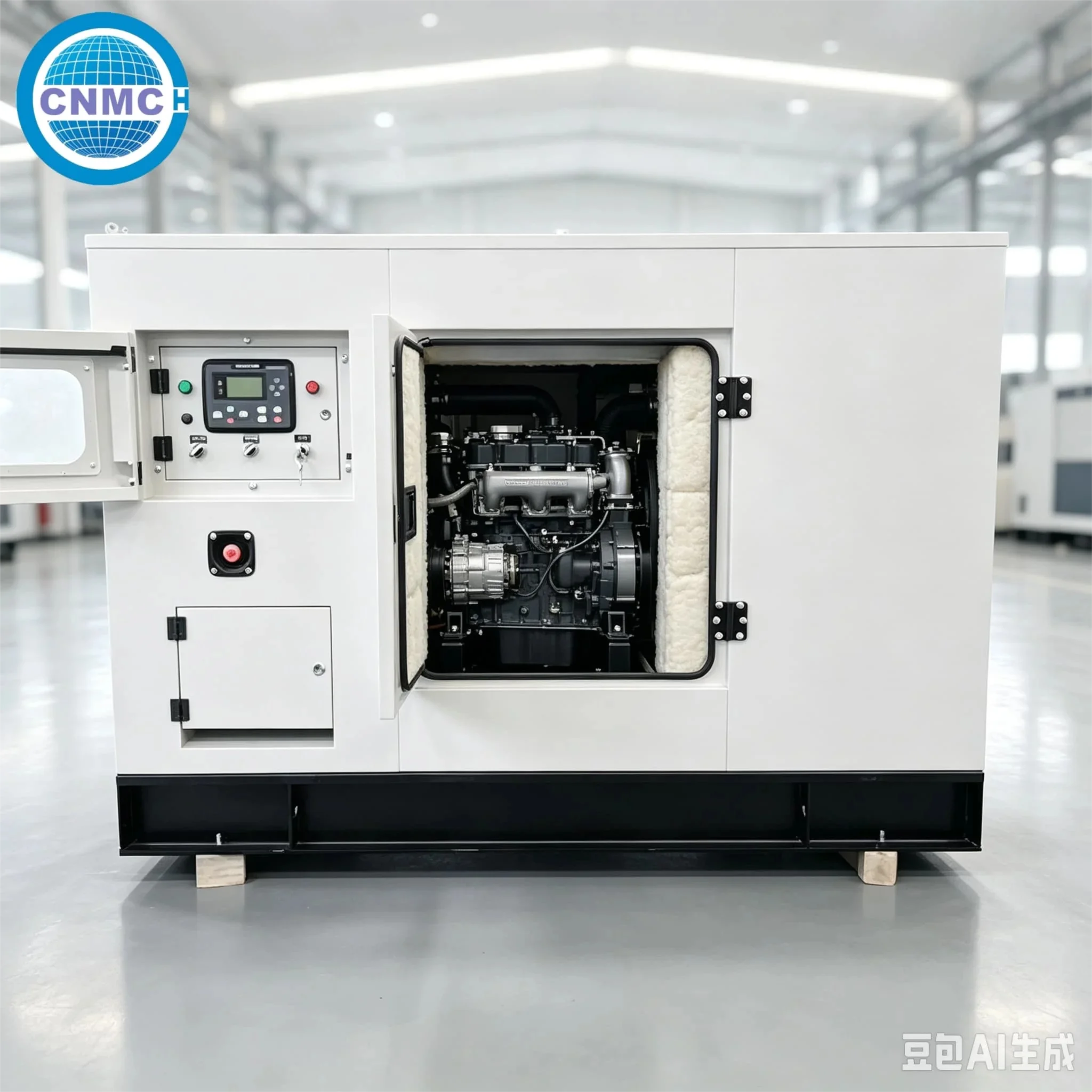 Silent Diesel Generator 30KW 50KW 80KW 100KW 200KW Cummins Engine Electricity Generator With ATS Emergency Power CE Certified