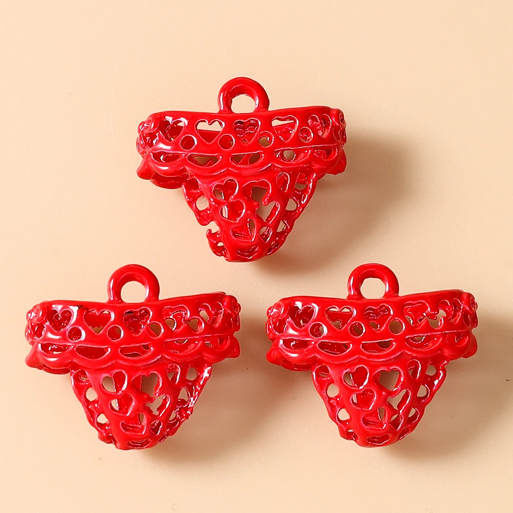 Leslie 5 Stück Neonfarbene Sommer-Strand Sexy Bikini Anhänger für DIY Ohrringe Halsketten Handgemachter Schmuckherstellung – Detail 24