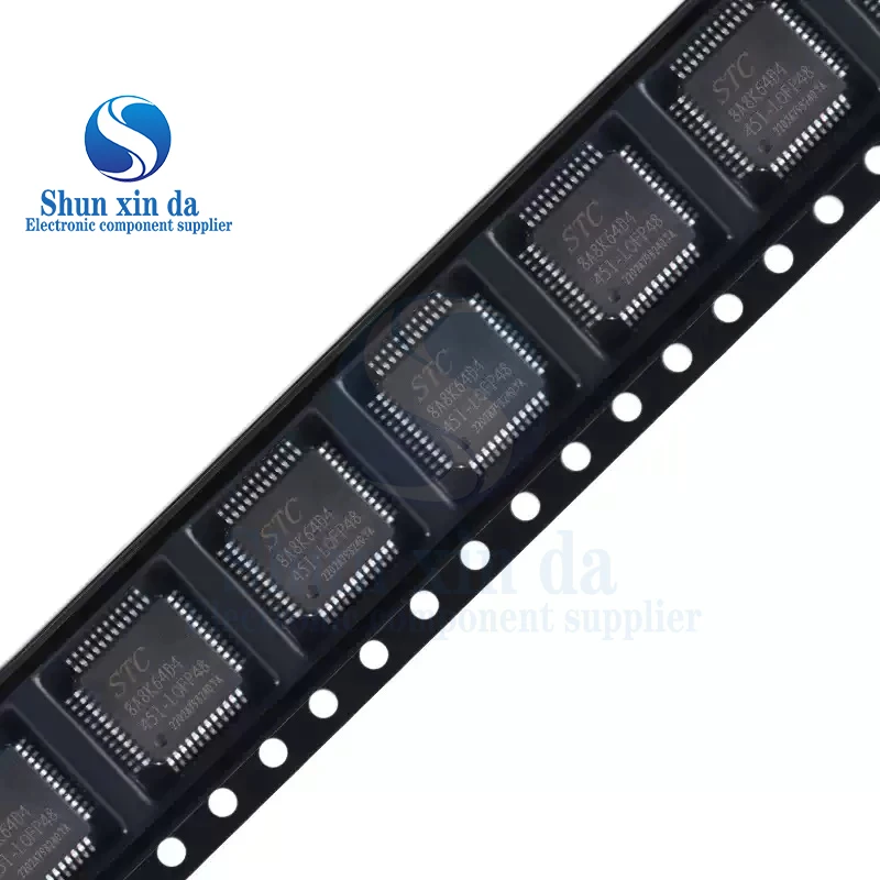 STC STC8A8K64D4 STC8A8K64D4-45I-LQFP48 8A8K64D4 1T 8051 Microprocessor Microcontroller MCU IC Chip Brand New Authentic