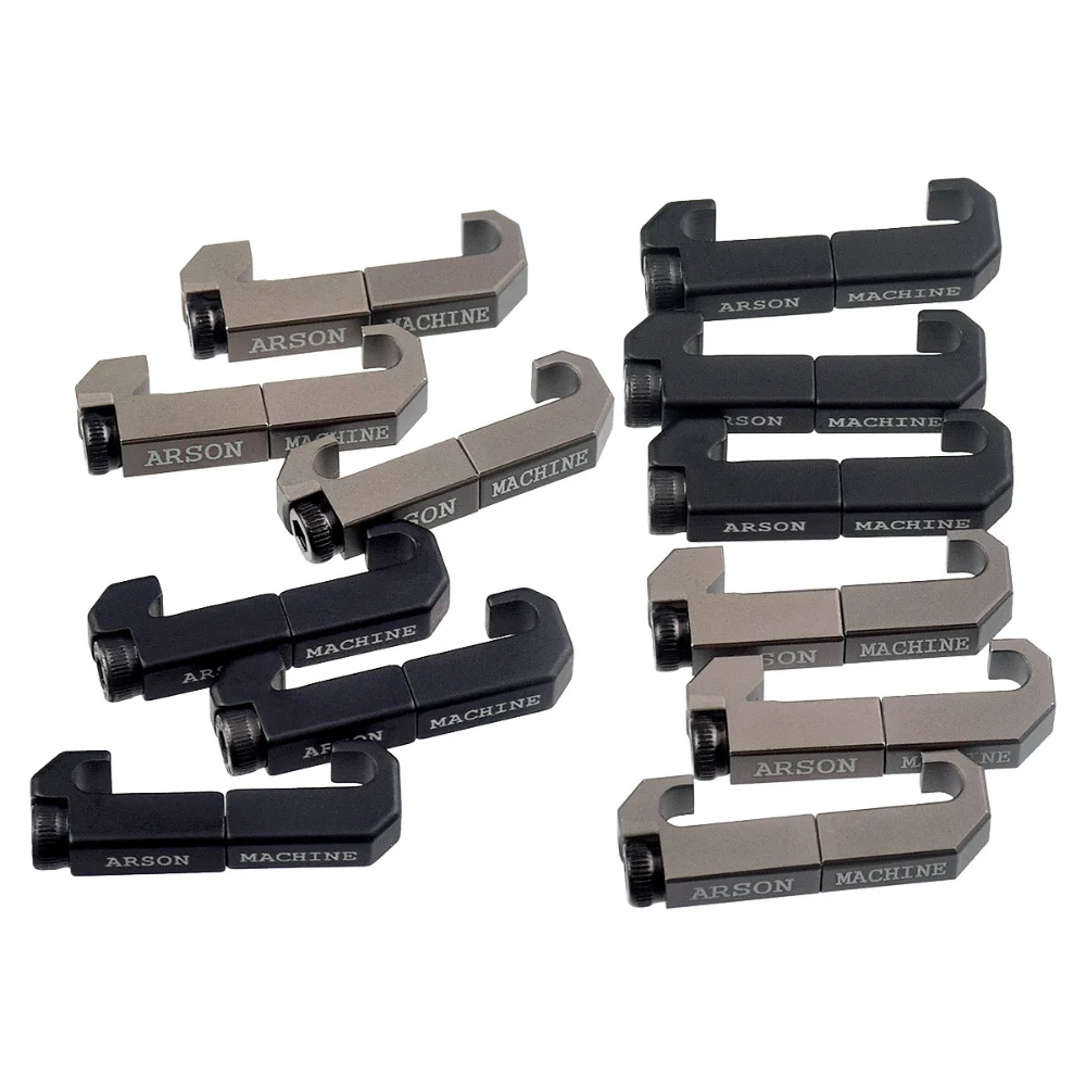 Cross Border MGPCQB Rail Cable Clip Fit Sotac M300 M600 PEQ Tactical Flashlight Remote Switch Wire Fix Holder Outdoor Hunting