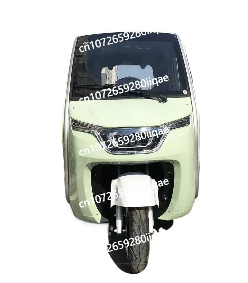 For Electric Battery Tricycle Dongwei V1 National Standard Three-Wheel Scooter Fully Enclosed Plastic Shell Directory Disc Brake