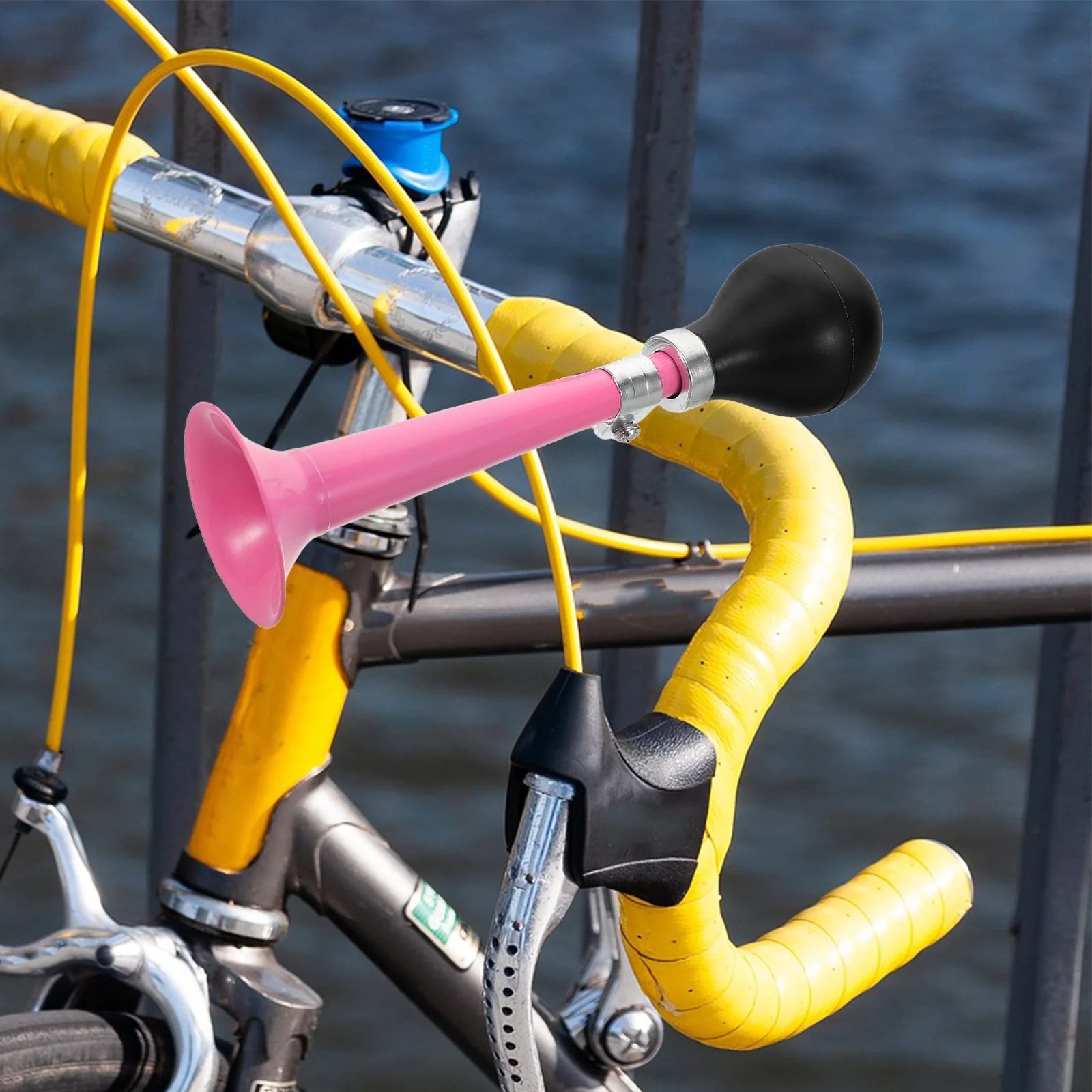 

Велосипедный рожок, металлический воздушный рожок, громкое предупреждение о безопасности для езды на велосипеде, аксессуар для велосипеда в стиле ретро для горных электрических скутеров