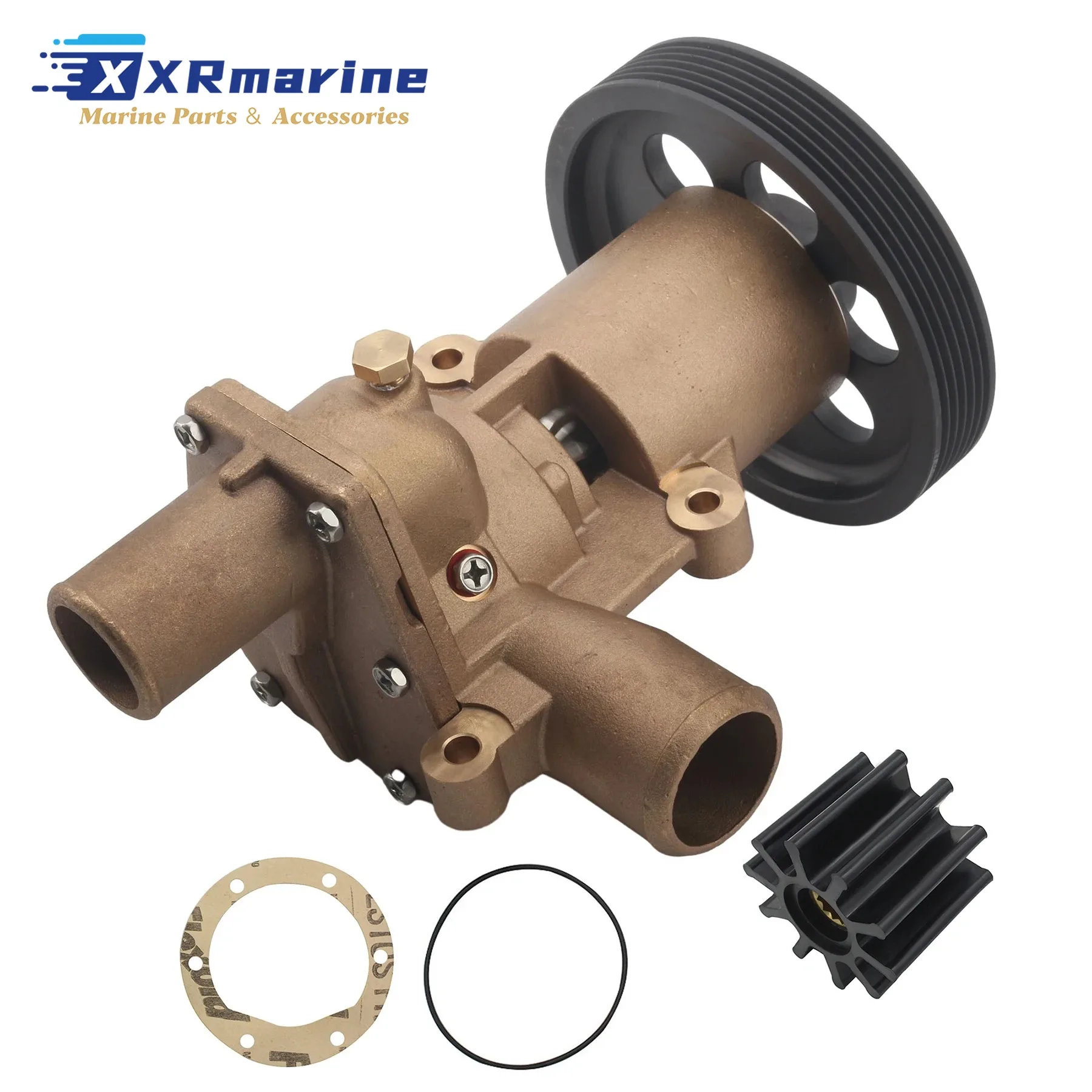 

3584062 Sea Water Pump w/ Impeller Kit 17937-0001 Fits for Volvo Penta Marine Pumps D4 Series Replaces JPR-VP0040DA 50384-8000