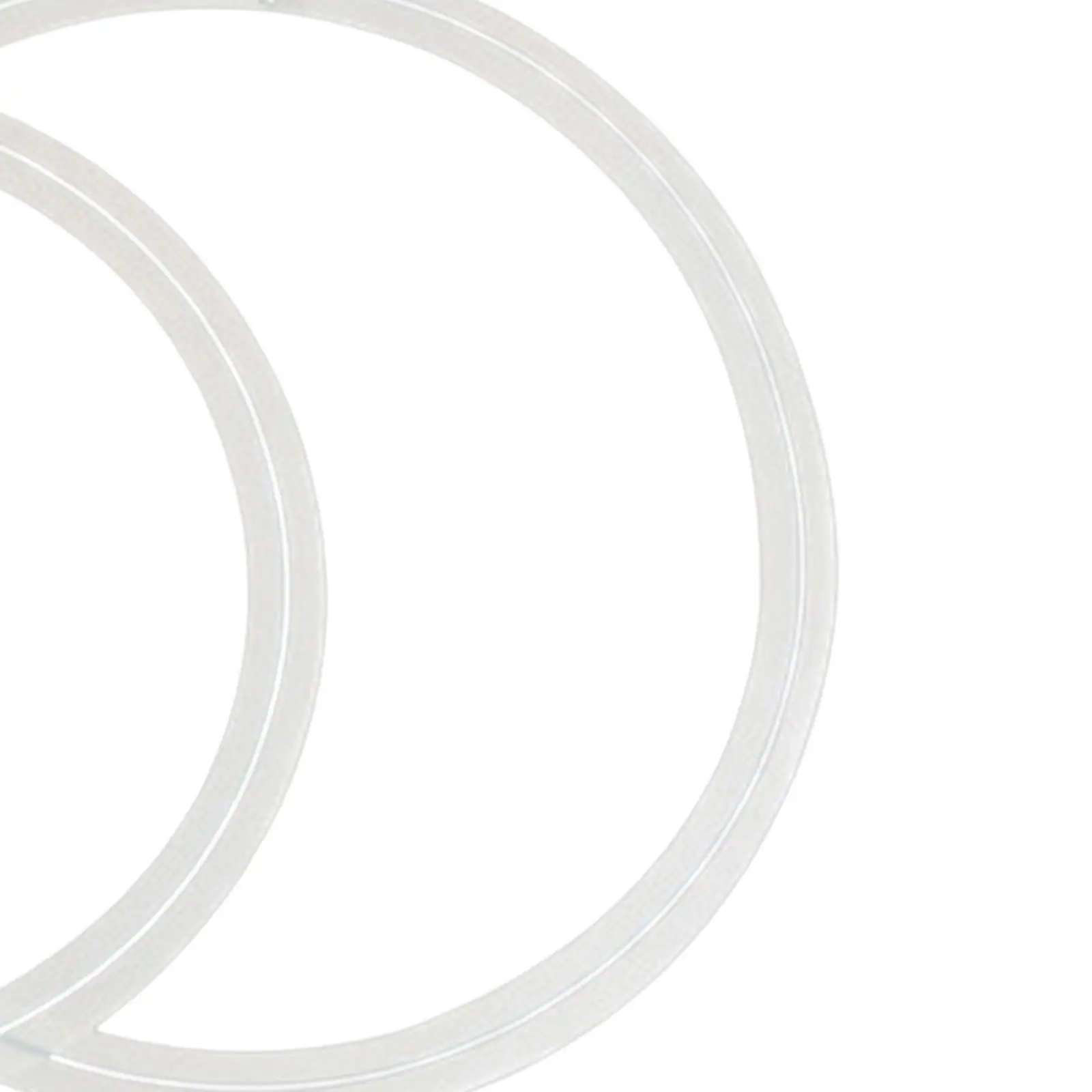 Drum Mufflers Dampening Mute Rings Durable Snare Drum Dampener Kit for Drummers Practice Session