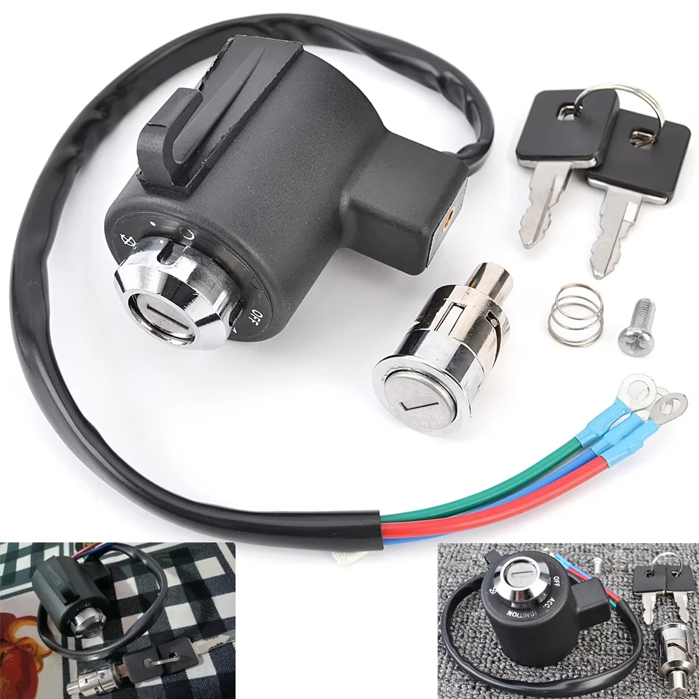 Ignition Switch Lock Key For Harley Davidson Sportster XL 883 1200 XL883 XL1200 XL883HUG XR1200 XR1200X FXR FXLR FXRP FXRS FXRT