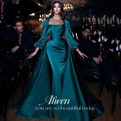 Aileen Mermaid Party Dresses for Special Events Saudi Women Evening Dress Party Evening Elegant Luxury Celebrity Green Grace