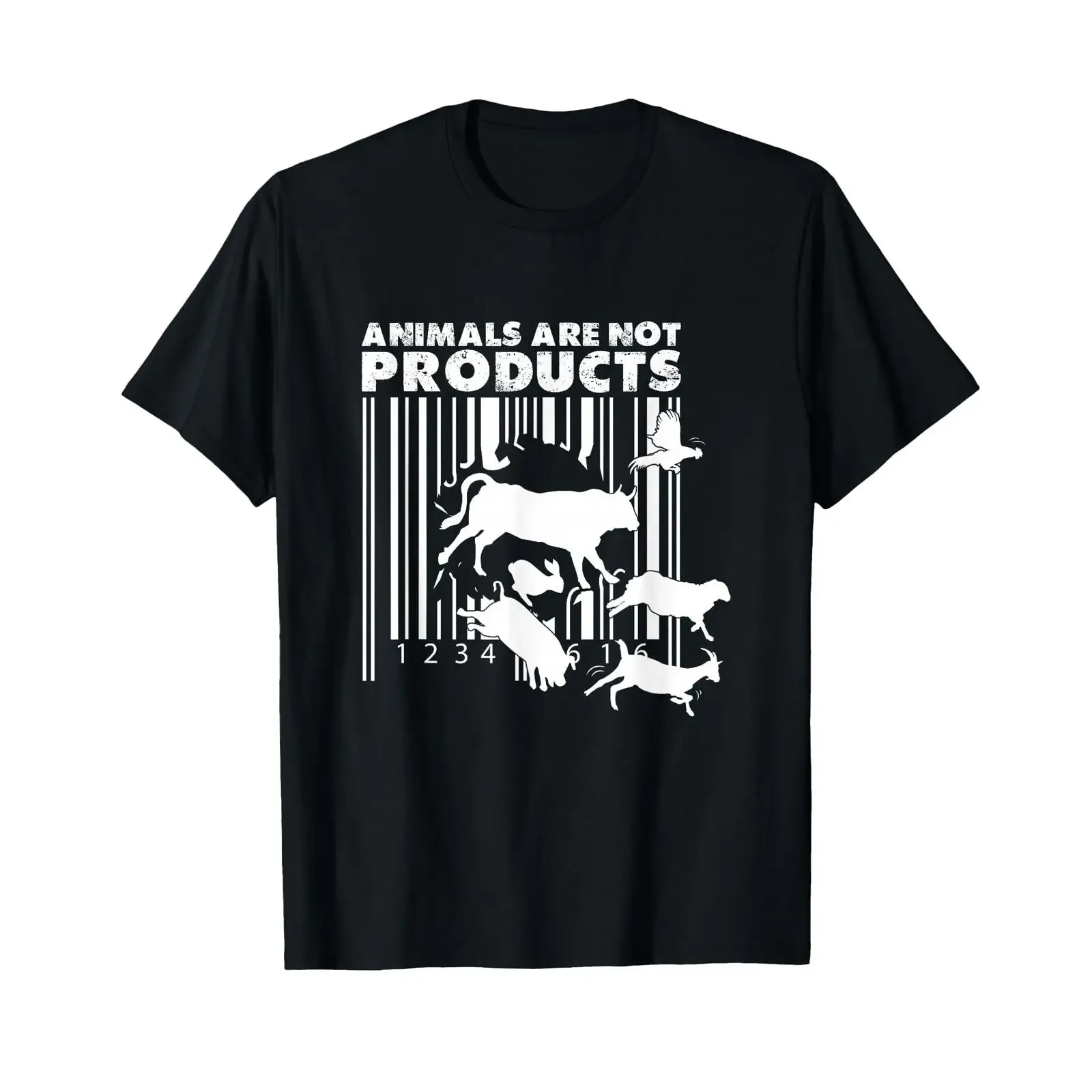 Animal Liberation Foot Prints Welcome T Shirt vintage Washed Soft fashion Comfortable Casual streetwear homme Slightly graphic