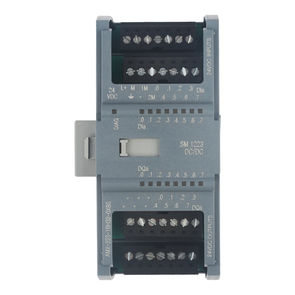 AMX-223-1BH32-0XB0 AMX-223-1BL32-0XB0 ใช้งานร่วมกับโมดูล PLC ซีเมนส์ 1200 รุ่น SM 1223 8x24VDC อินพุต/8x24VDC เอาต์พุต