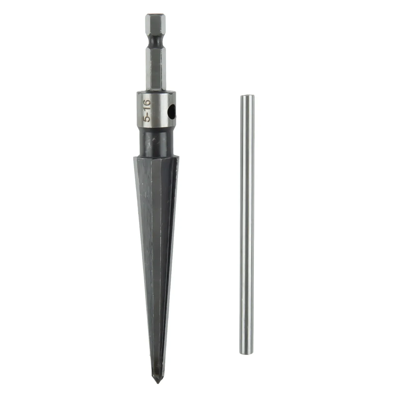 Hand Held Tapered Reamer Chamf T Handle 6 Fluted Bridge Pin Hole Reamer Woodworker Woodworker Core Drill Bit Chamfing