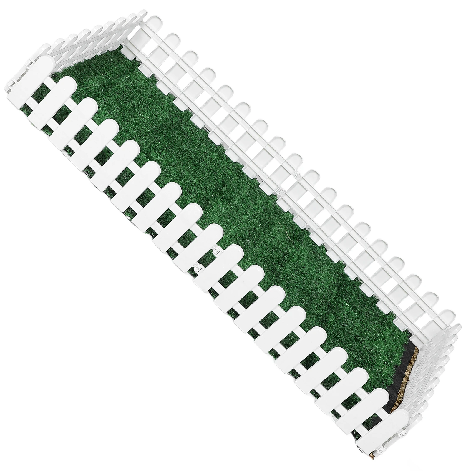 

Miniature Farm Decor Kit Realistic Small Garden Fence For Outdoor Display Play Farm Set White Picket Fences