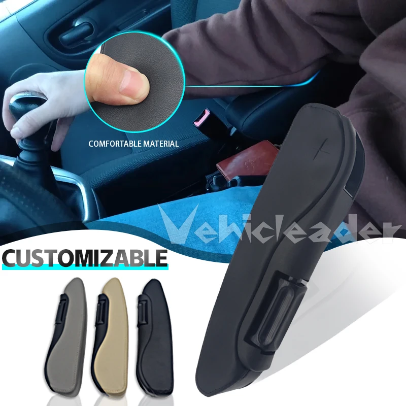 Universal Truck  Armrest Seat Adjustable Car Center Console Arm Rest Box Interior Accessories Leather Car-Styling Parts