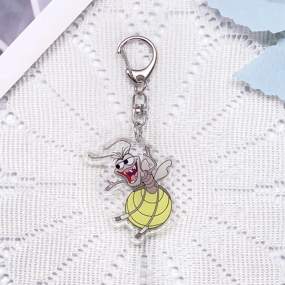 1/13Pcs Disney The Princess and the Frog Keychain Acrylic Keyrings Bag Charms Backpack Pendant Prop Decoration Friends Gifts view 6