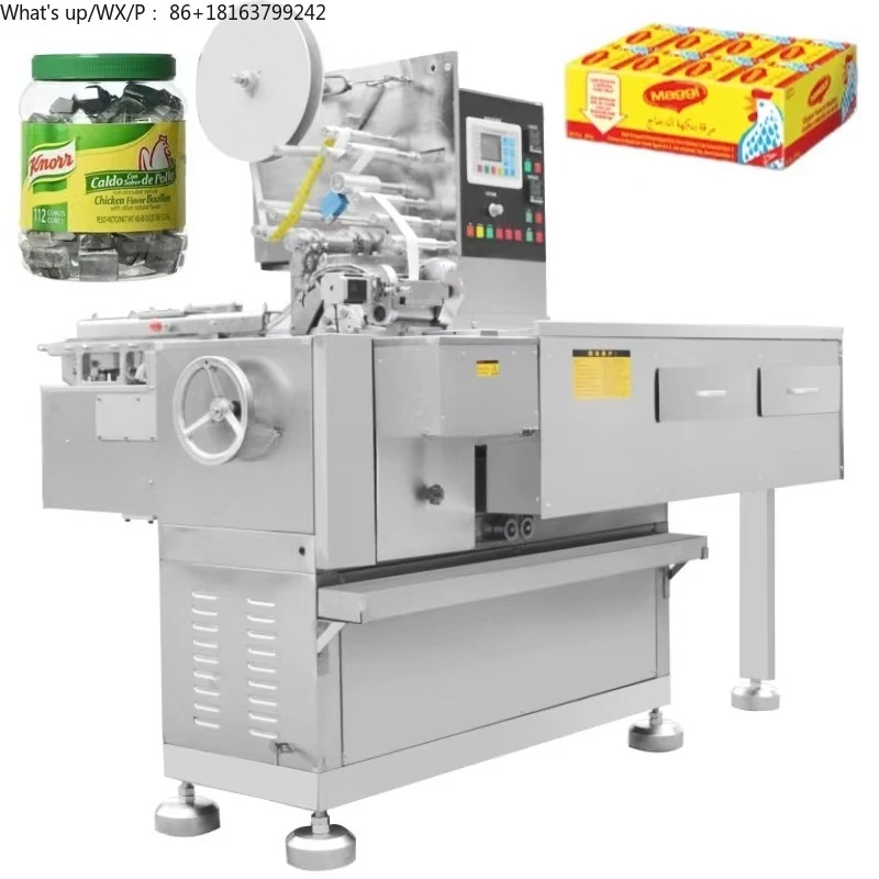 Automatische Gewürzwürfelmaschine, Hühneressenz, Maggi, Huhn, Bouillon, Rindfleisch, Brühe, Garnelen, Gemüse, Vorratwürfel, Maschine