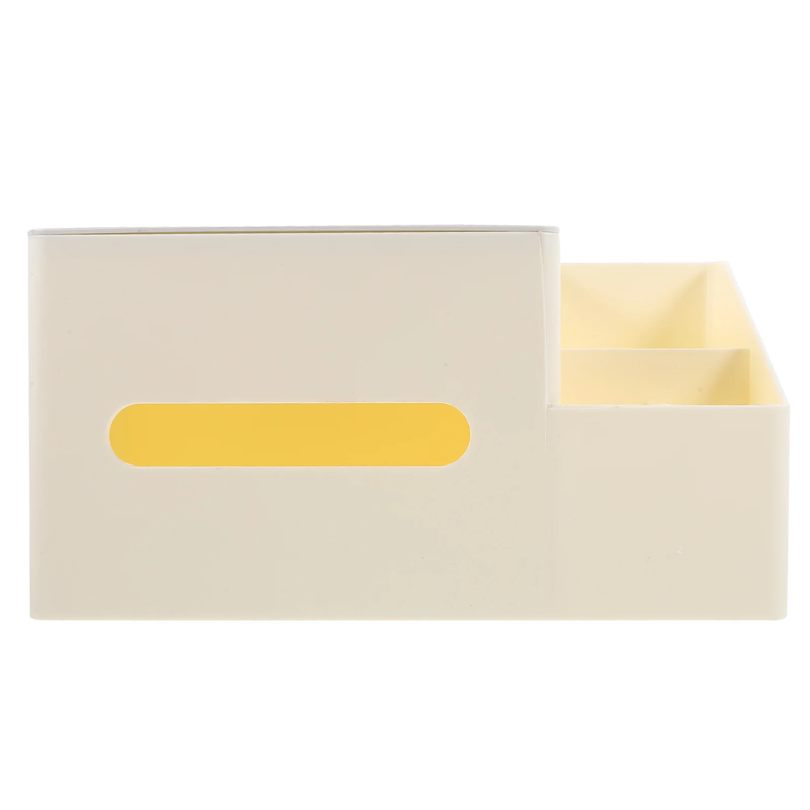 

Tissue Box Cover White Side Organizer Storage Dispenser Reduces Waste Compatible Standard Size Bathroom Desktop Living