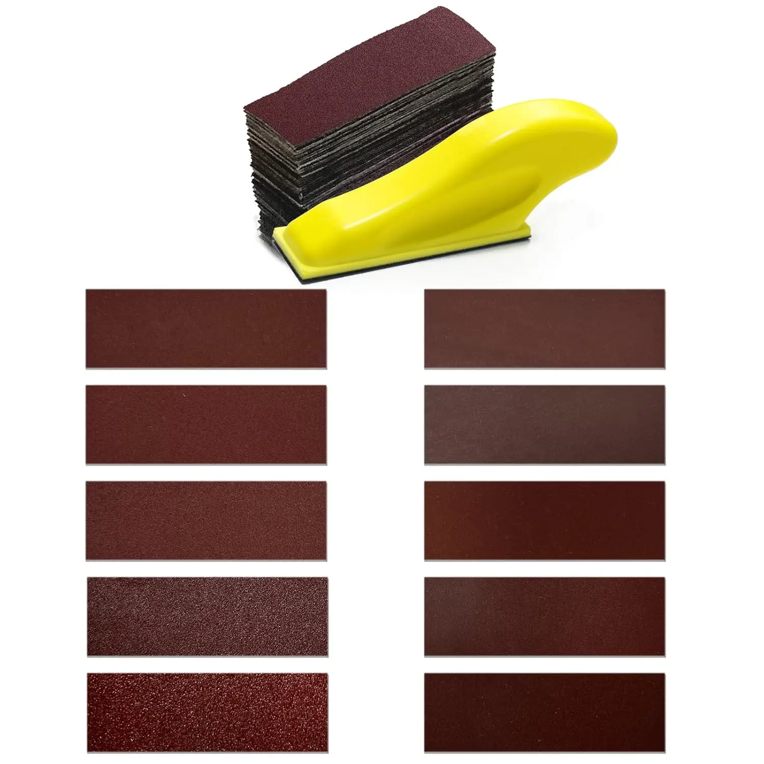 1/20/51PCS Micro Grinder Kit 3.5 X1 for Small Projects, Fine Handle Grinding Tool with Sandpaper 80 120 240 400 600 Grain Size