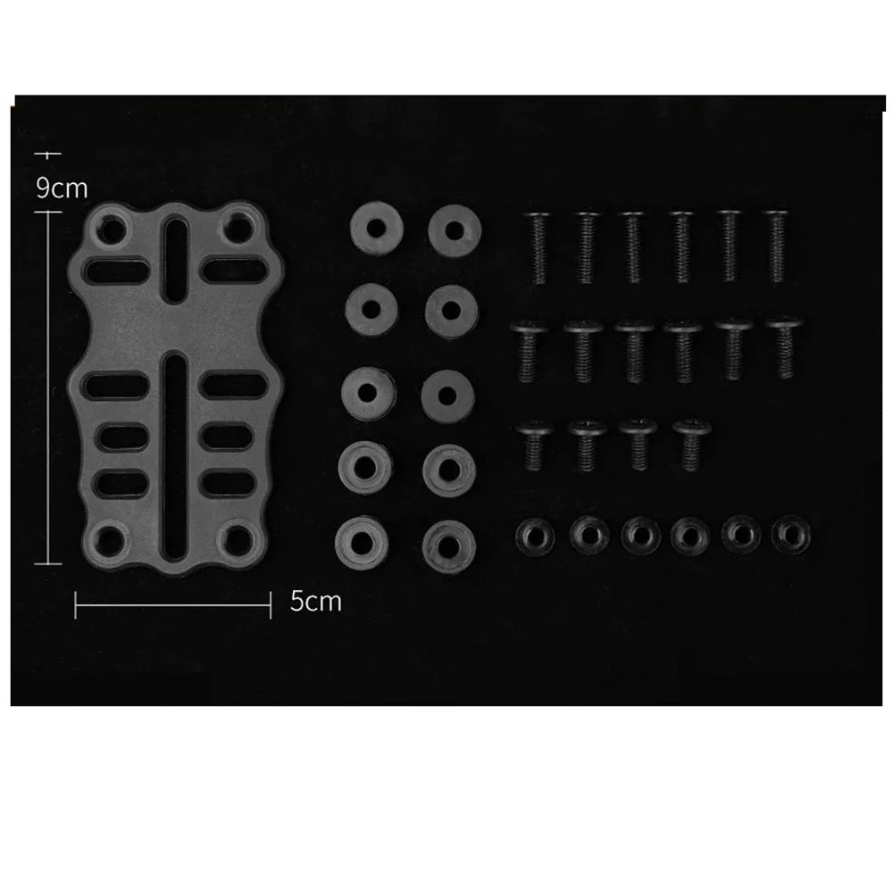 Base d'adaptateur d'étui modulaire en nylon pour l'extérieur, système de verrouillage rapide QLS, accessoire d'étui