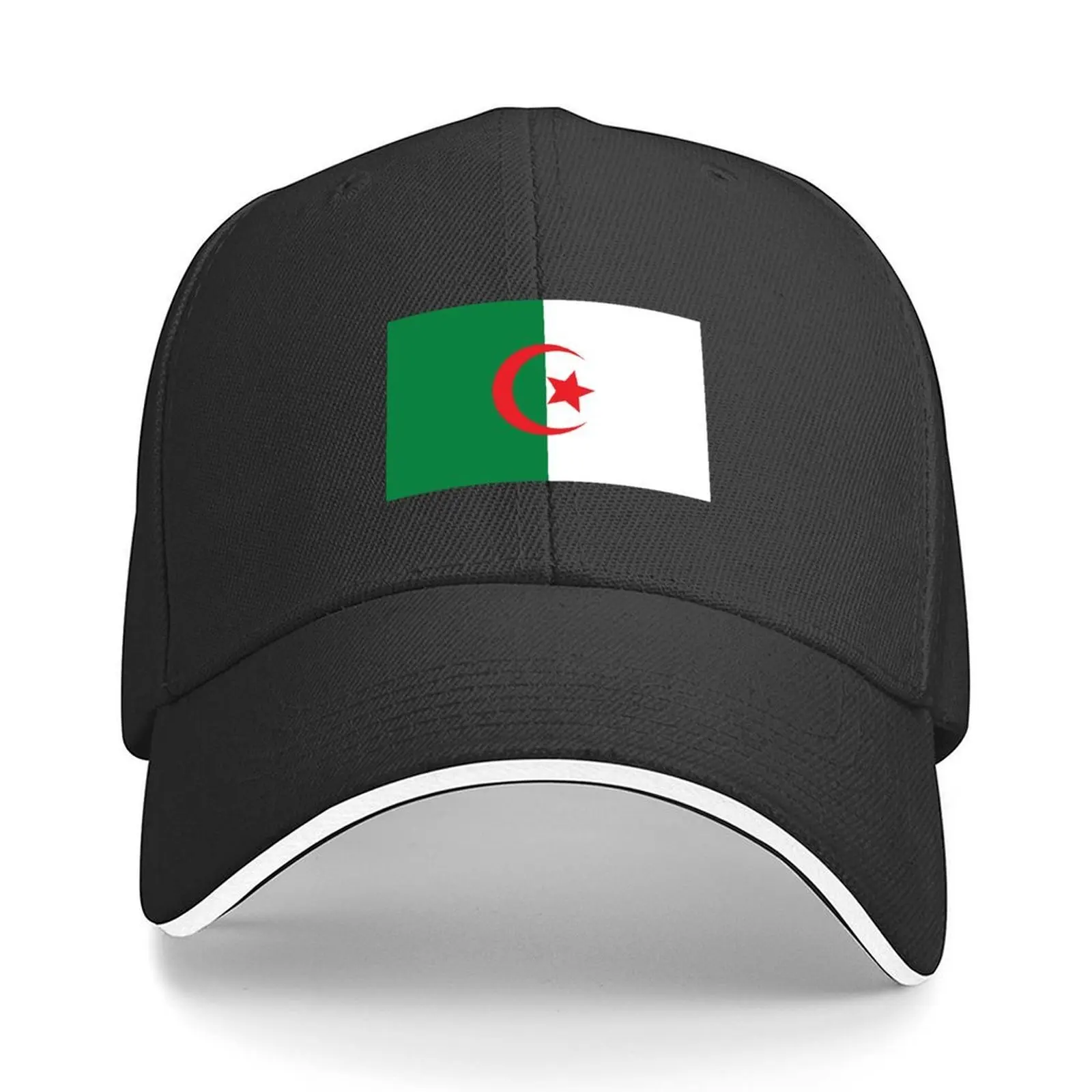 

Algeria flag Baseball Cap Military Cap Man Kids Hat Brand Man cap New In The Hat Women Beach Fashion Men's