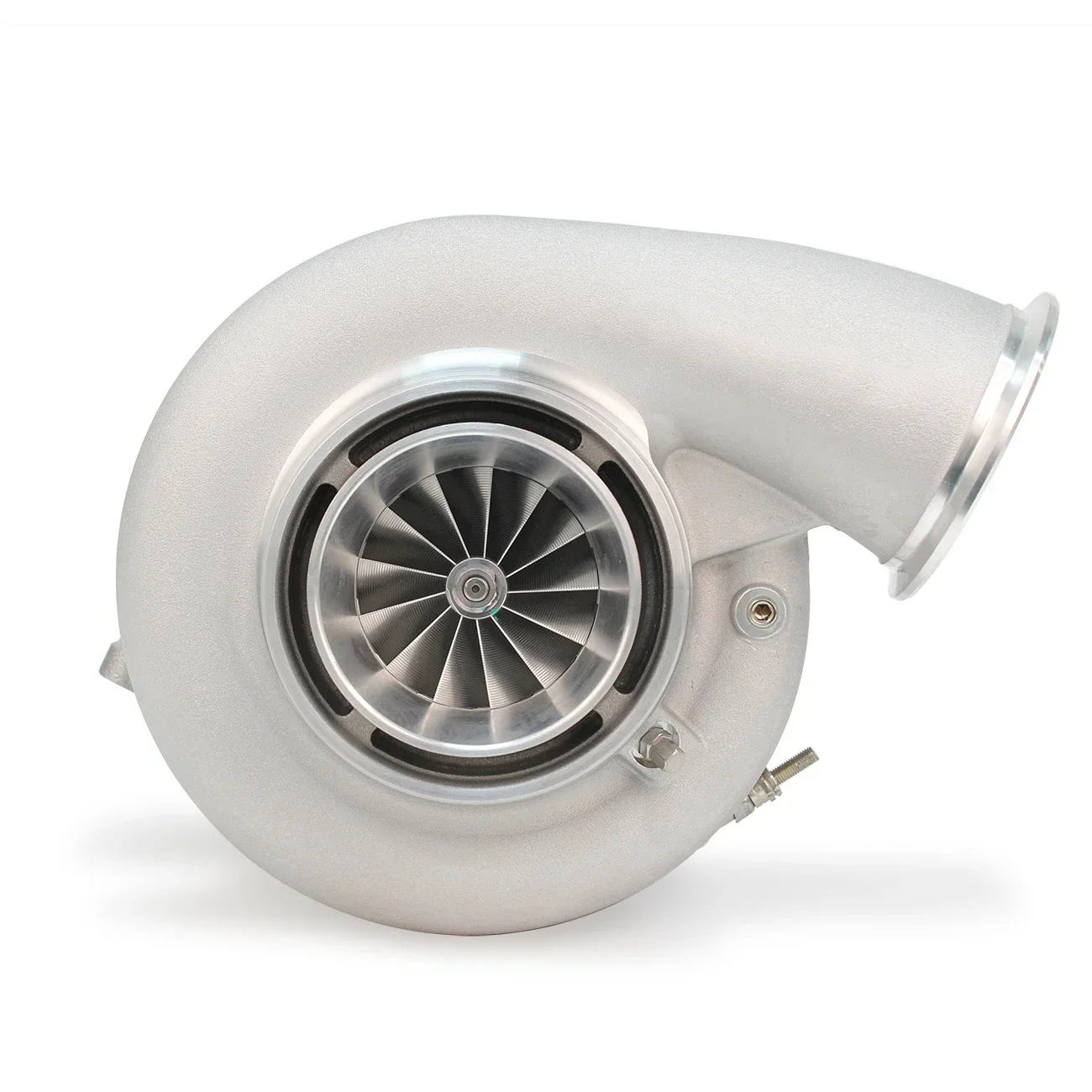 

2025/G45-1500 Dual Ceramic Ball Bearing Turbo with Point Milled Wheel 1.28A/R Vband Turbine Housing