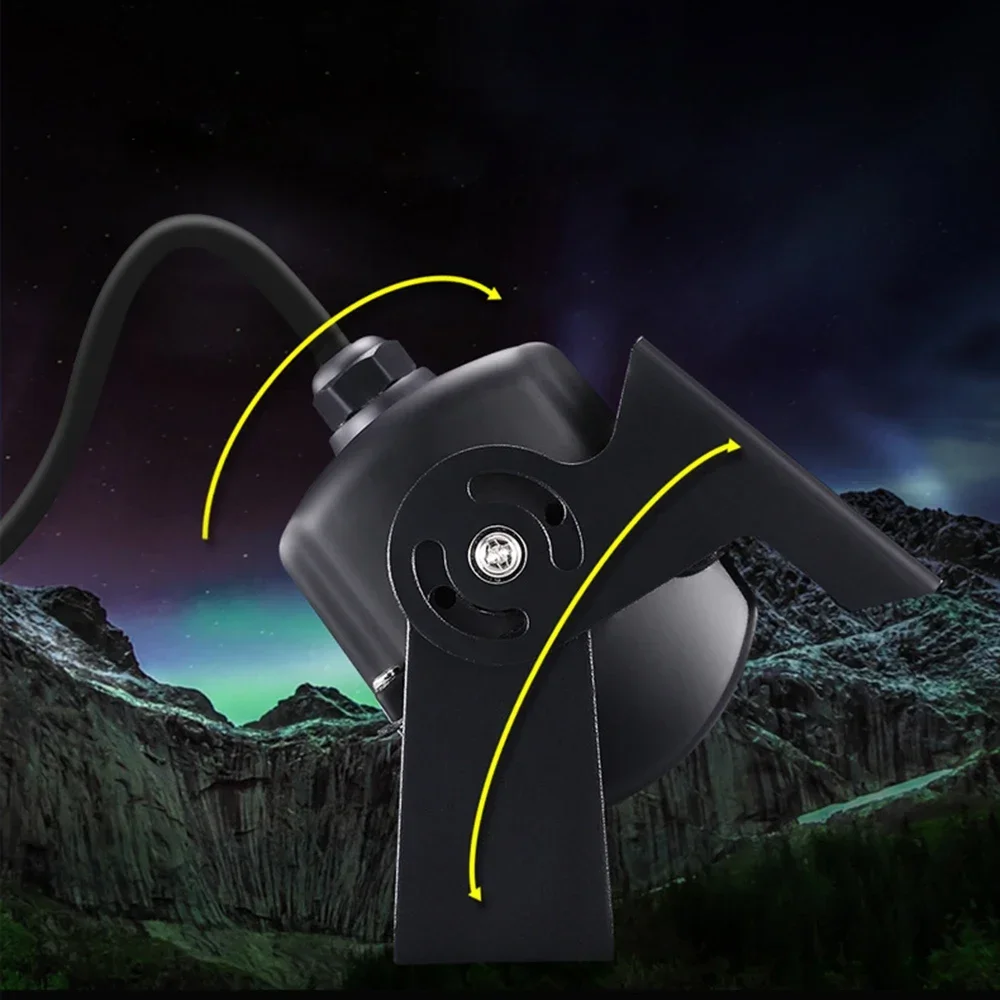 كاميرا الرؤية الخلفية لشاحنة Bileeko 18 LED للرؤية الليلية احتياطية مقاومة للماء ومضادة للصدمات لالتقاطات مقطورة الشاحنة RV