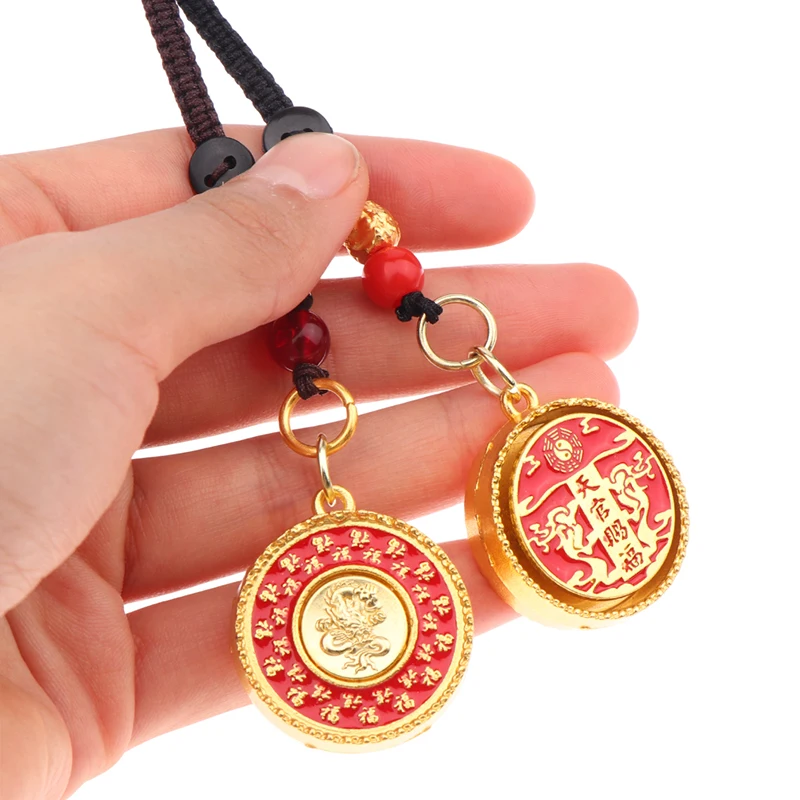 Luck Zodiac Keychain Chinese Style Keyring Pendant New Year Feng Shui Hanging Decoration Money Good Fortune Spring Festival Gift