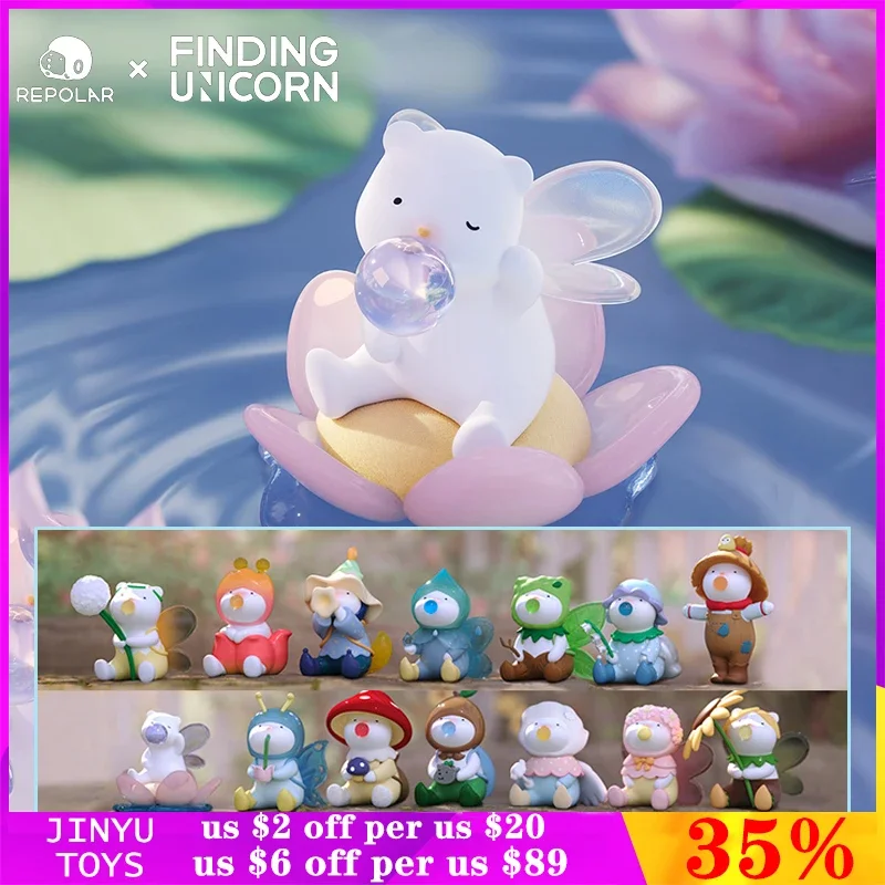 

Original Finding Unicorn REPOLAR Magical Garden Series Surprise Blind Box Cartoon Designer Dolls Mistery Figure Kawaii Trendy