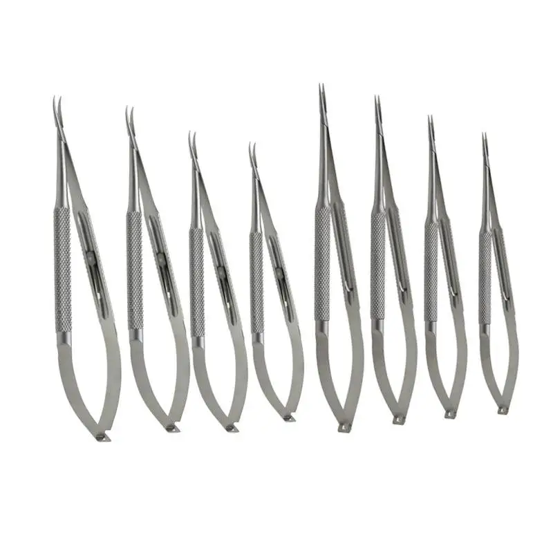 

Высококачественный держатель иглы из нержавеющей стали, щипцы, держатель иглы, ножницы с замком для хирургического инструмента