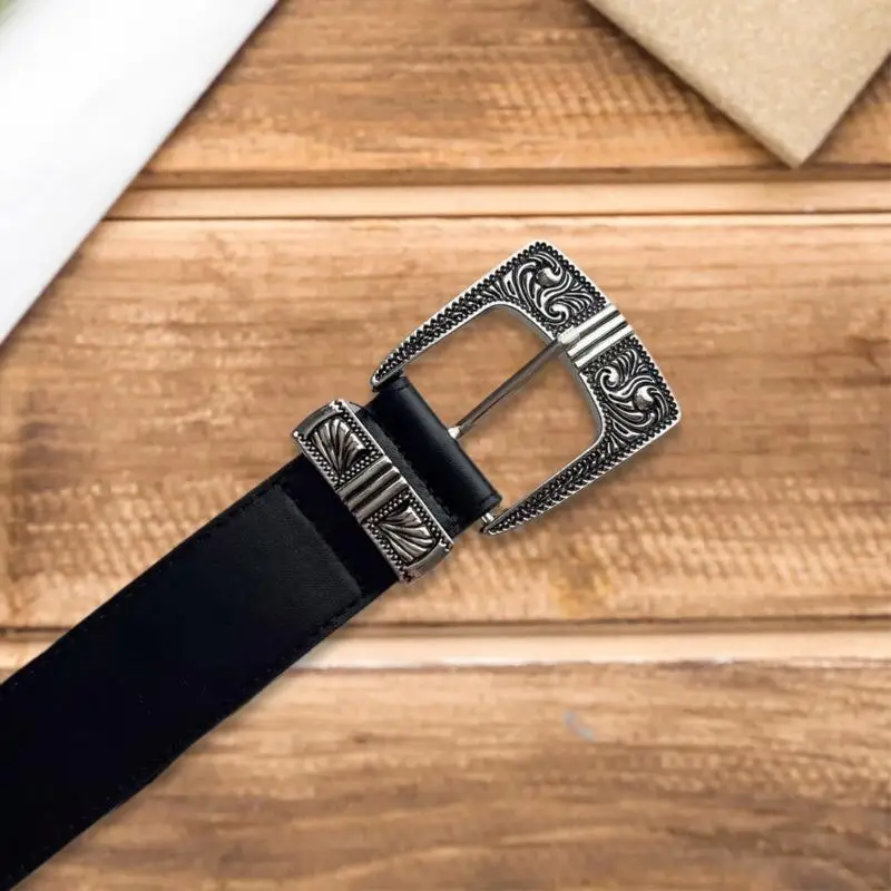 حزام جلدي عصري للسيدات A52E، حزام خصر جلدي متعدد الاستخدامات، حزام نسائي حديث