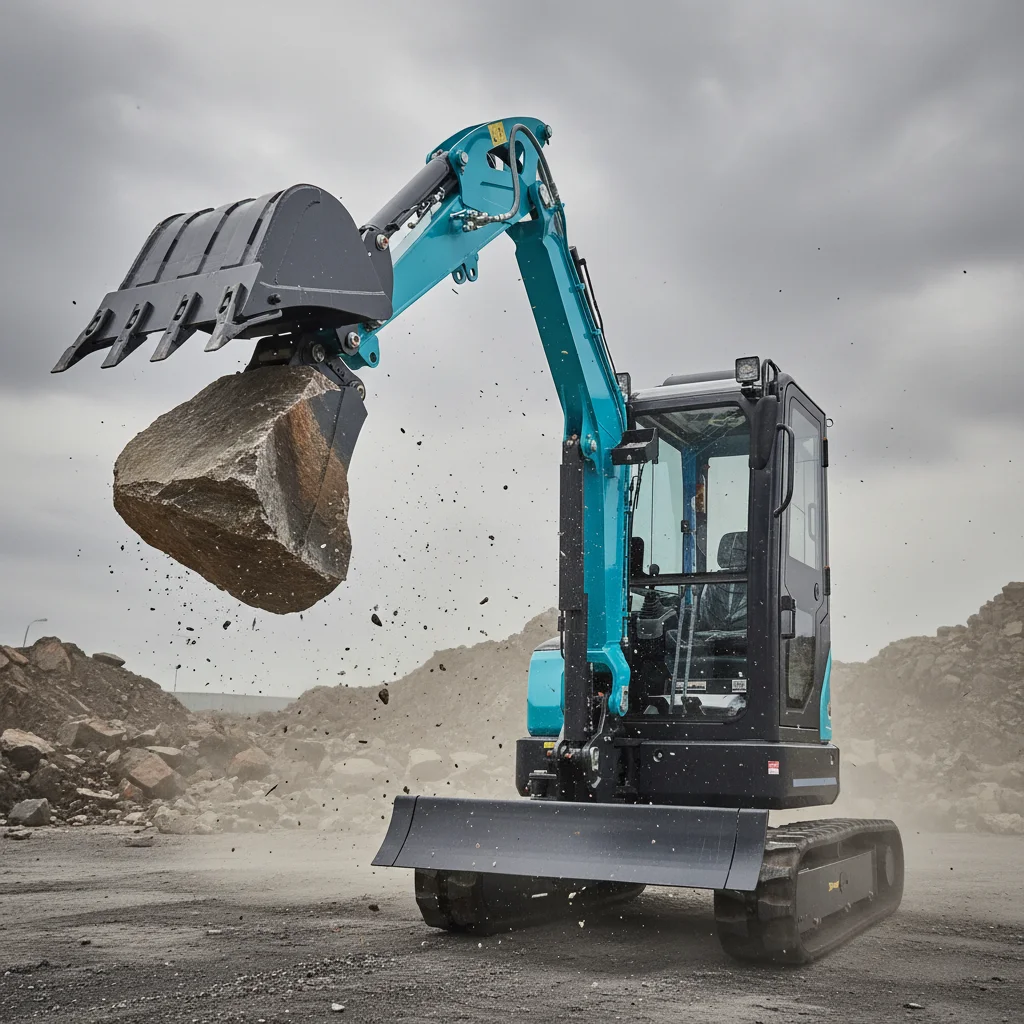 

Customize Construction Mini Excavator 1.2 Ton EPA Crawler Digger Hydraulic Multi Purpose