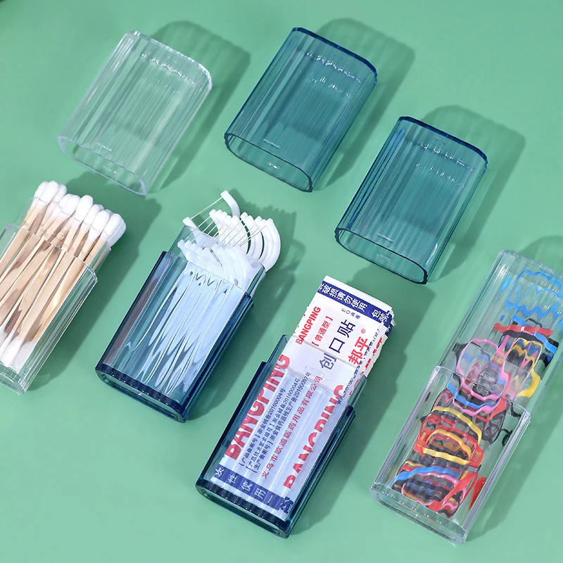 

Dental Floss Sticks Portable Box Dispenser Boxs,Reusable Floss Holder Dispenser,More Tidy,Interdental Brush Floss Storage Case