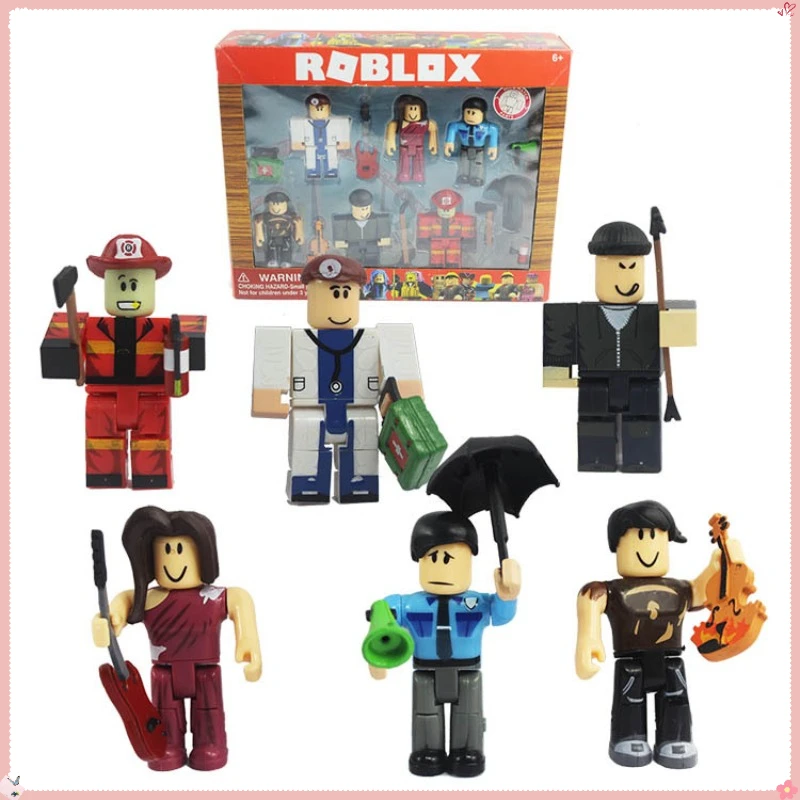 

6-9 см игровая масштабная модель Roblox с аксессуарами, набор кукол, детская игрушка с героями мультфильмов, подарки на день рождения