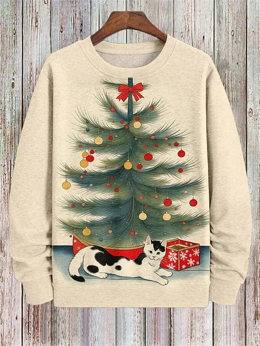 

Новый простой японский стиль графический кот мужская толстовка с 3D принтом уличная одежда толстовки с длинным рукавом с круглым вырезом свободные толстовки пуловер