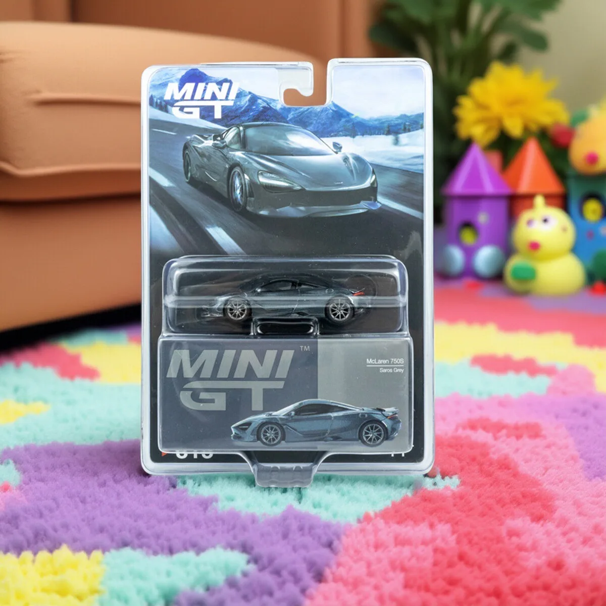 

ТСМ МИНИГТ # 815 1:64 750S черный литой под давлением модель автомобиля из сплава, коллекция подарков