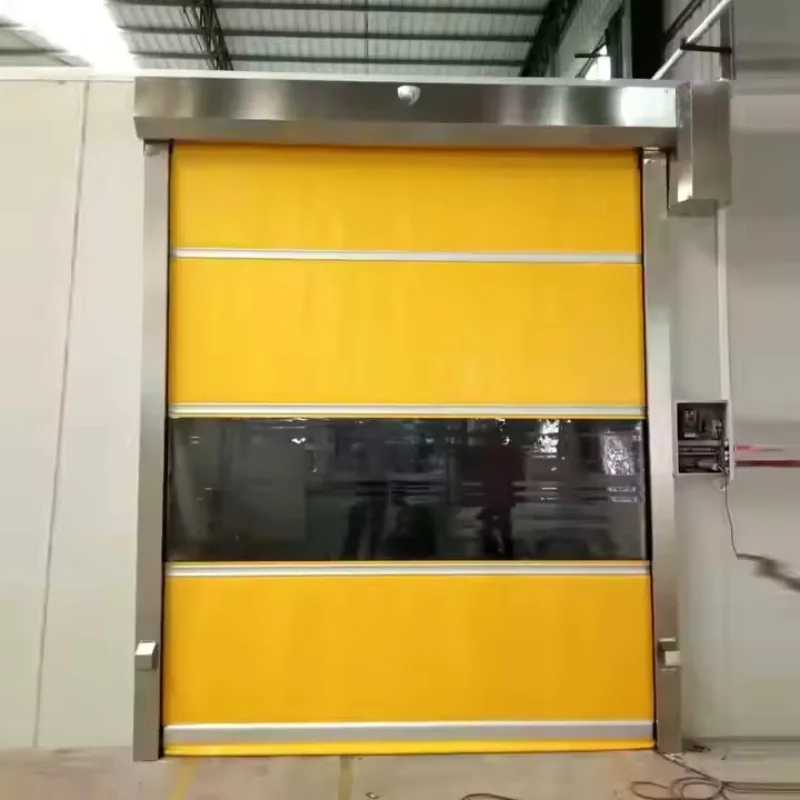 

Customized Size And Color Customizable Automatic Fast High-speed PVC Rolling Shutter Door