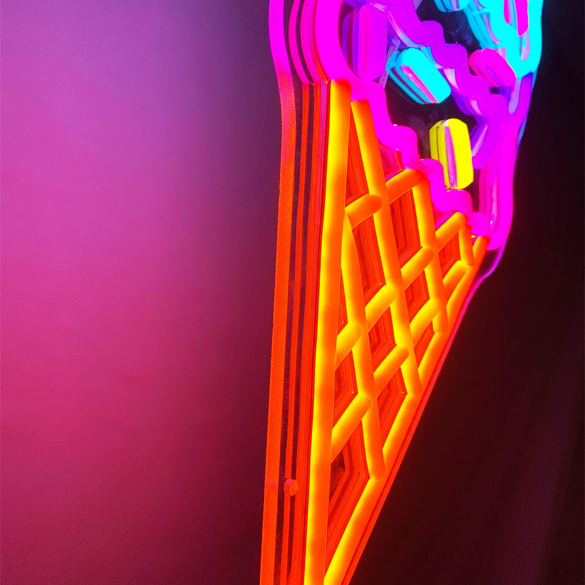 Ice cream Neon Lights, Green Neon Lights, Party Signs, Room Decorations, Living Room Decorations