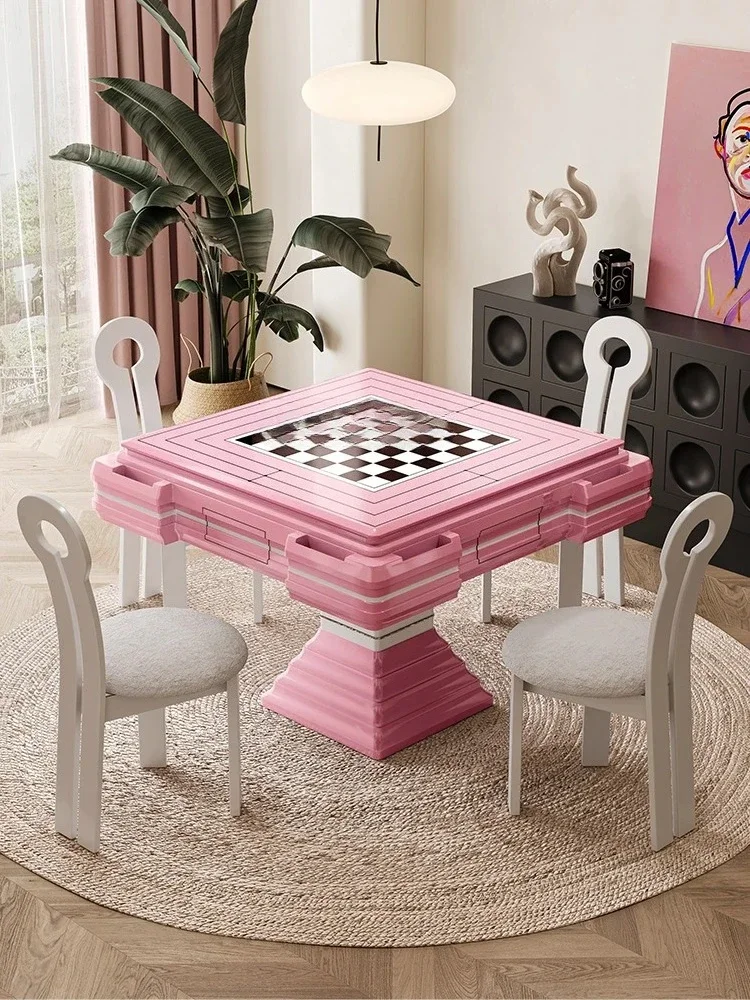 Mahjong table automatic electric senior designer villa entertainment room high-end mahjong machine